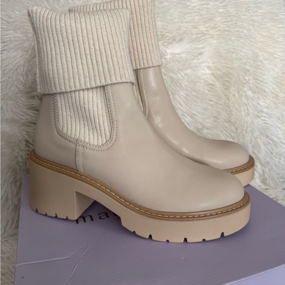 Madden Girl Fawn Sweater Bootie - 8